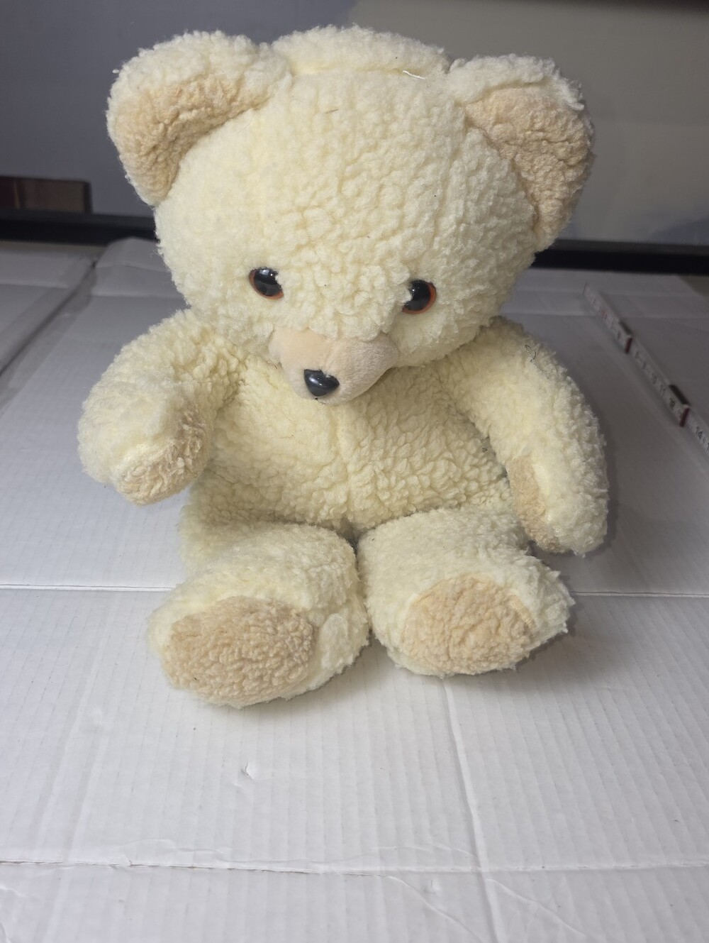 Vintage 1986 Snuggle Bear Plush 15in Lever Brothers Russ Berrie Advertising